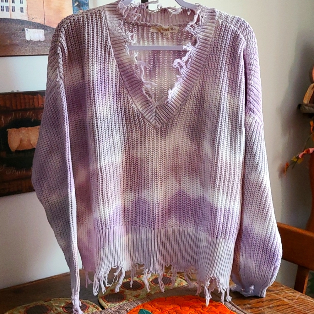 Woman's plus sweater